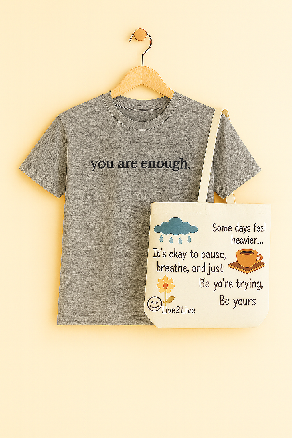 Dear Person Behind Me (You are enough) T-Shirt + FREE Tote bag (VIP OFFER)