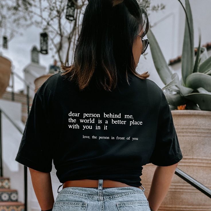 Camiseta Querida Persona Detrás de Mí (Eres suficiente)