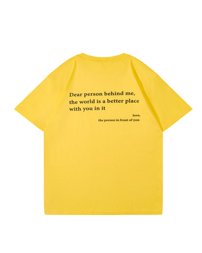 Dear Person Behind Me (You are enough) T-Shirt Summer Drop