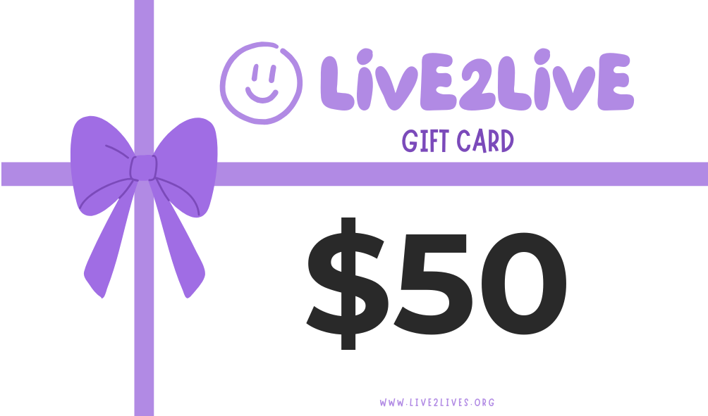 LIVE2LIVE Gift Card