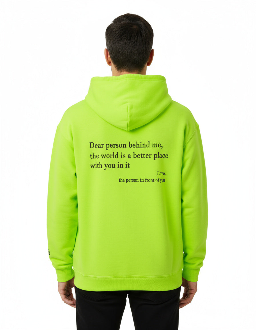 Hi-VIS Dear Person Behind Me (You are enough) Hoodie