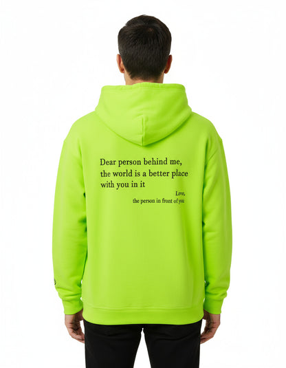Hi-VIS Dear Person Behind Me (You are enough) Hoodie
