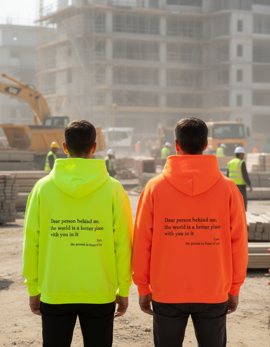 Hi-VIS Dear Person Behind Me (You are enough) Hoodie