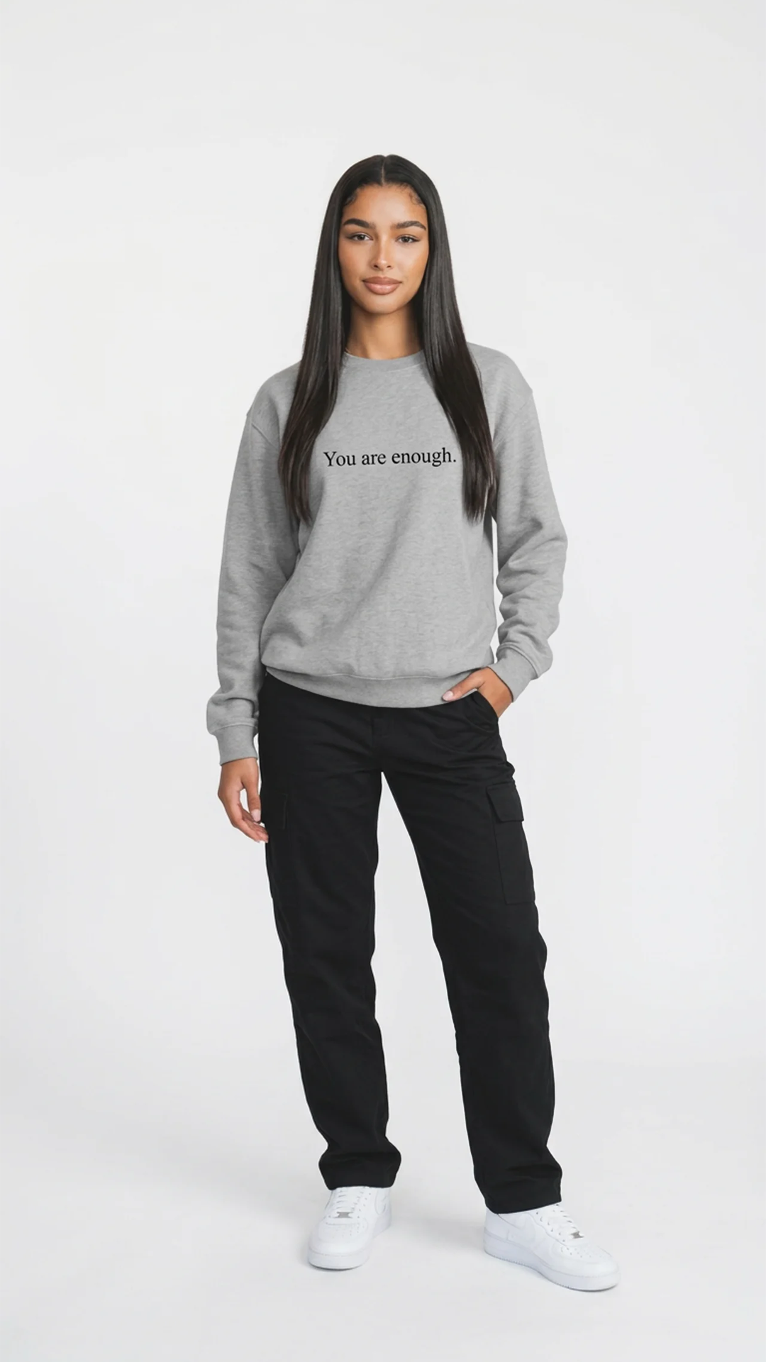 You are enough Crewneck