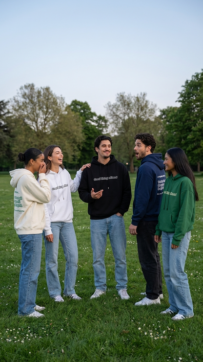 Sudadera con capucha "Grandes Cosas por Venir"