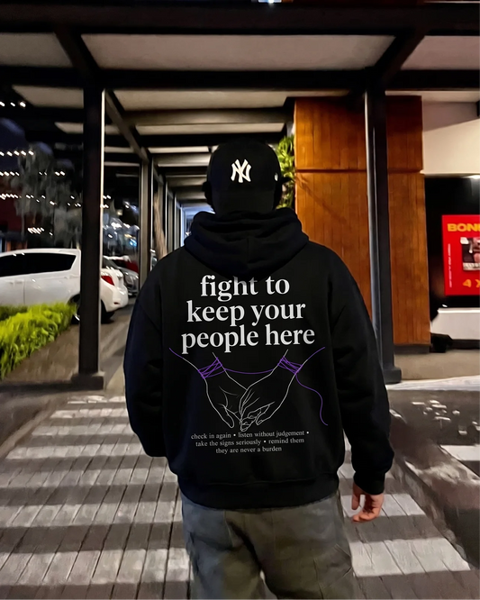 Fight To Keep Your People Here Hoodie