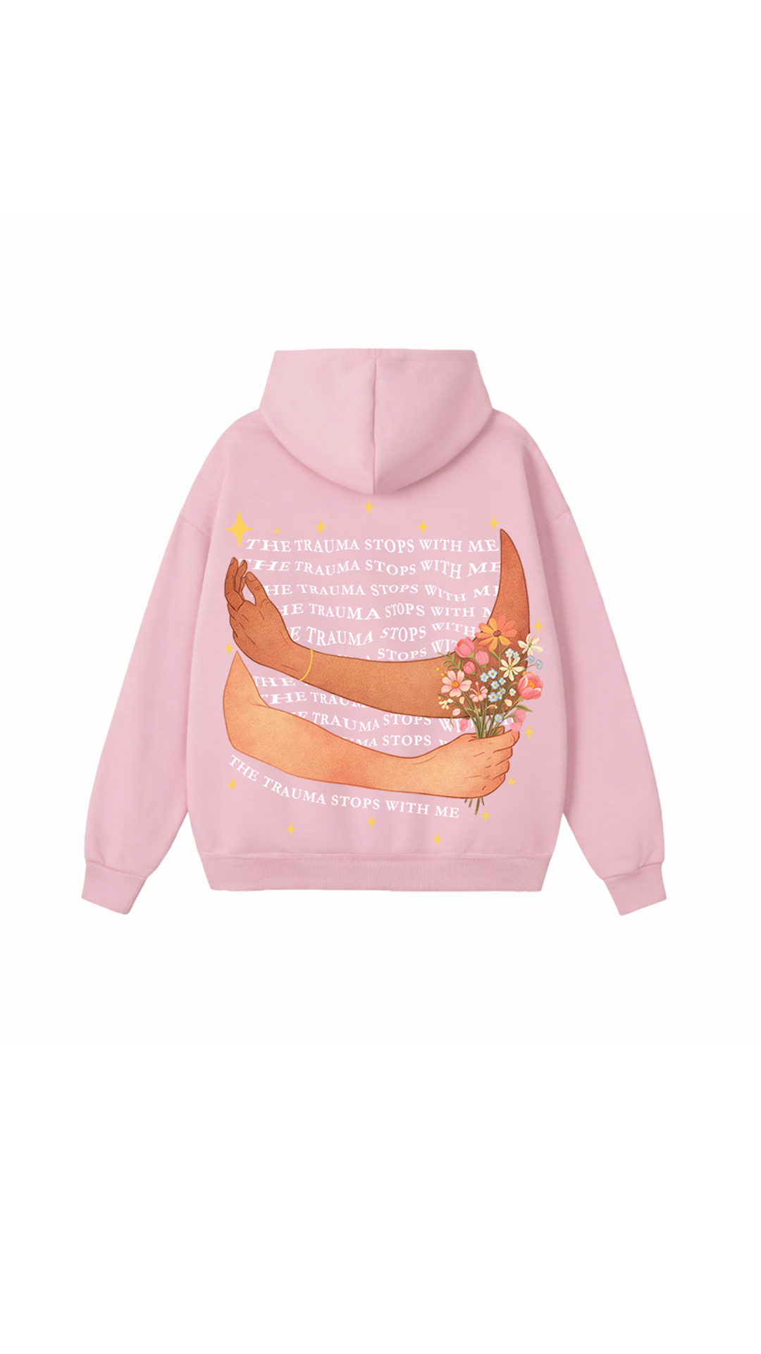 Trauma Stops With Me Hoodie