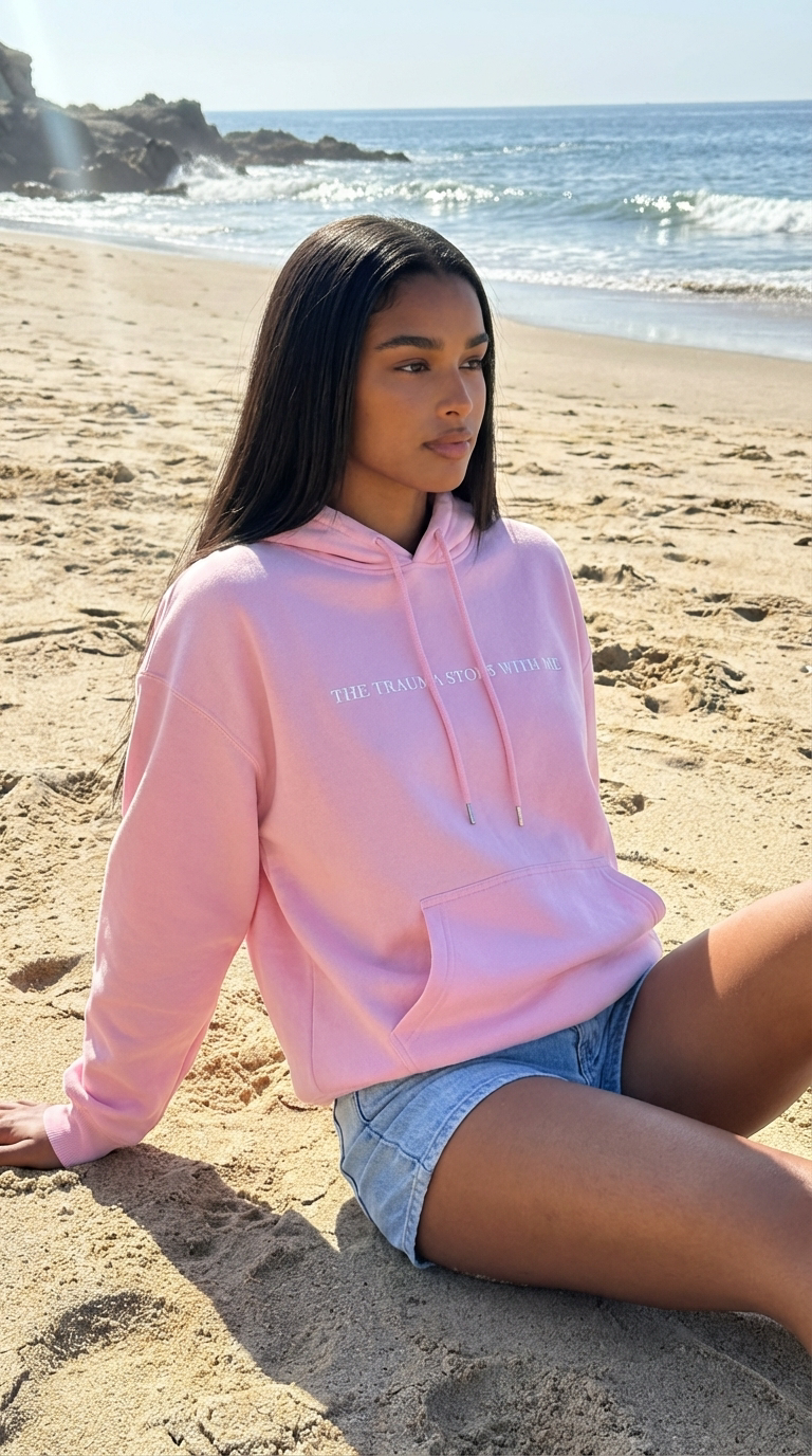 Trauma Stops With Me Hoodie