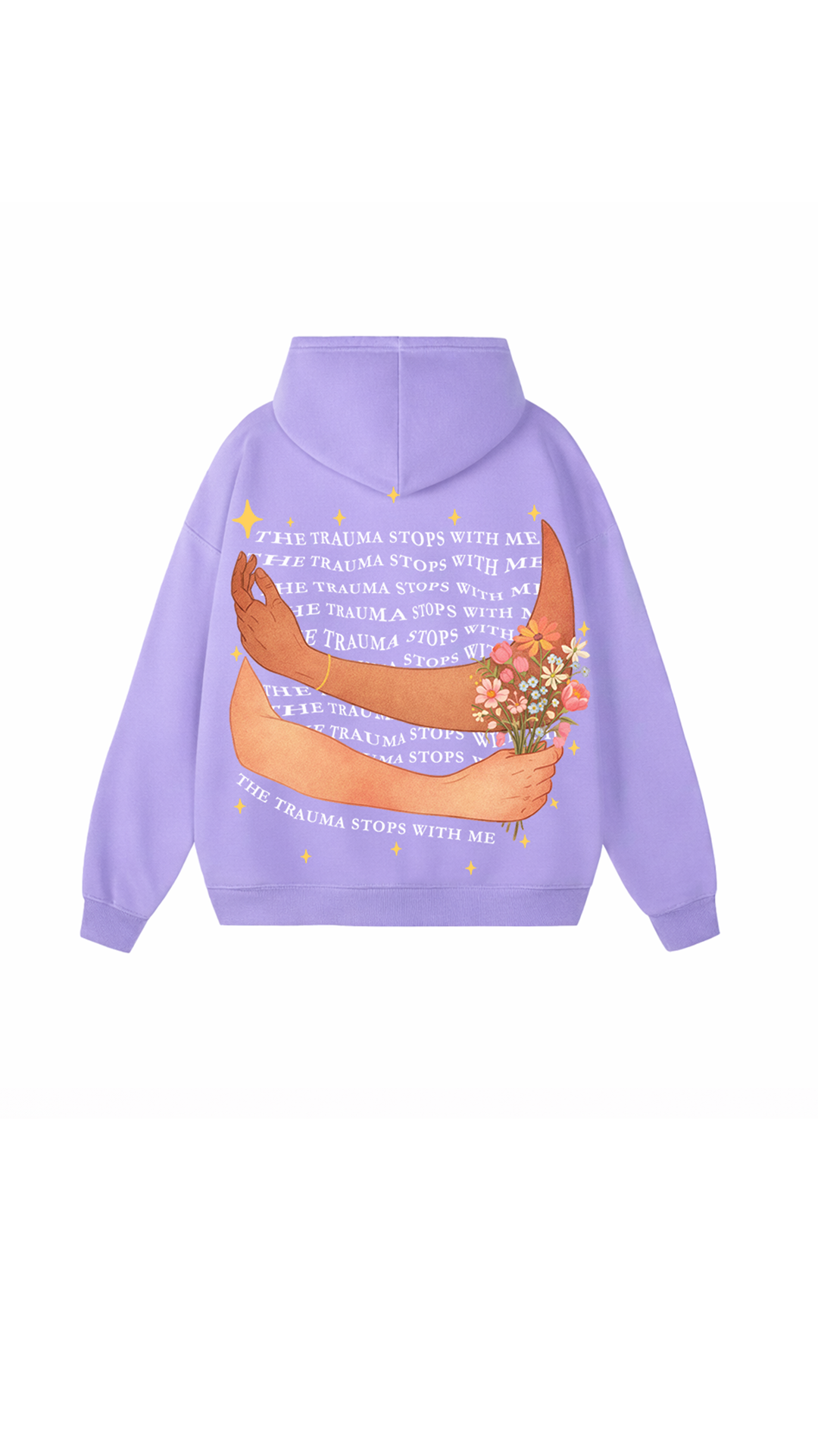 Trauma Stops With Me Hoodie