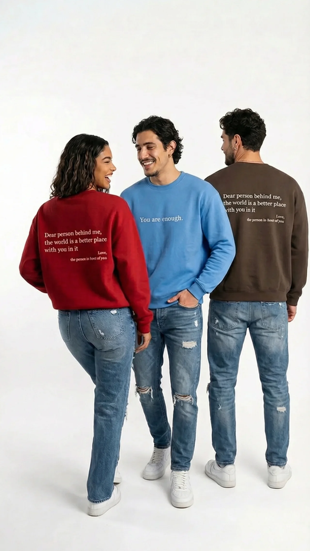 You are enough Crewneck
