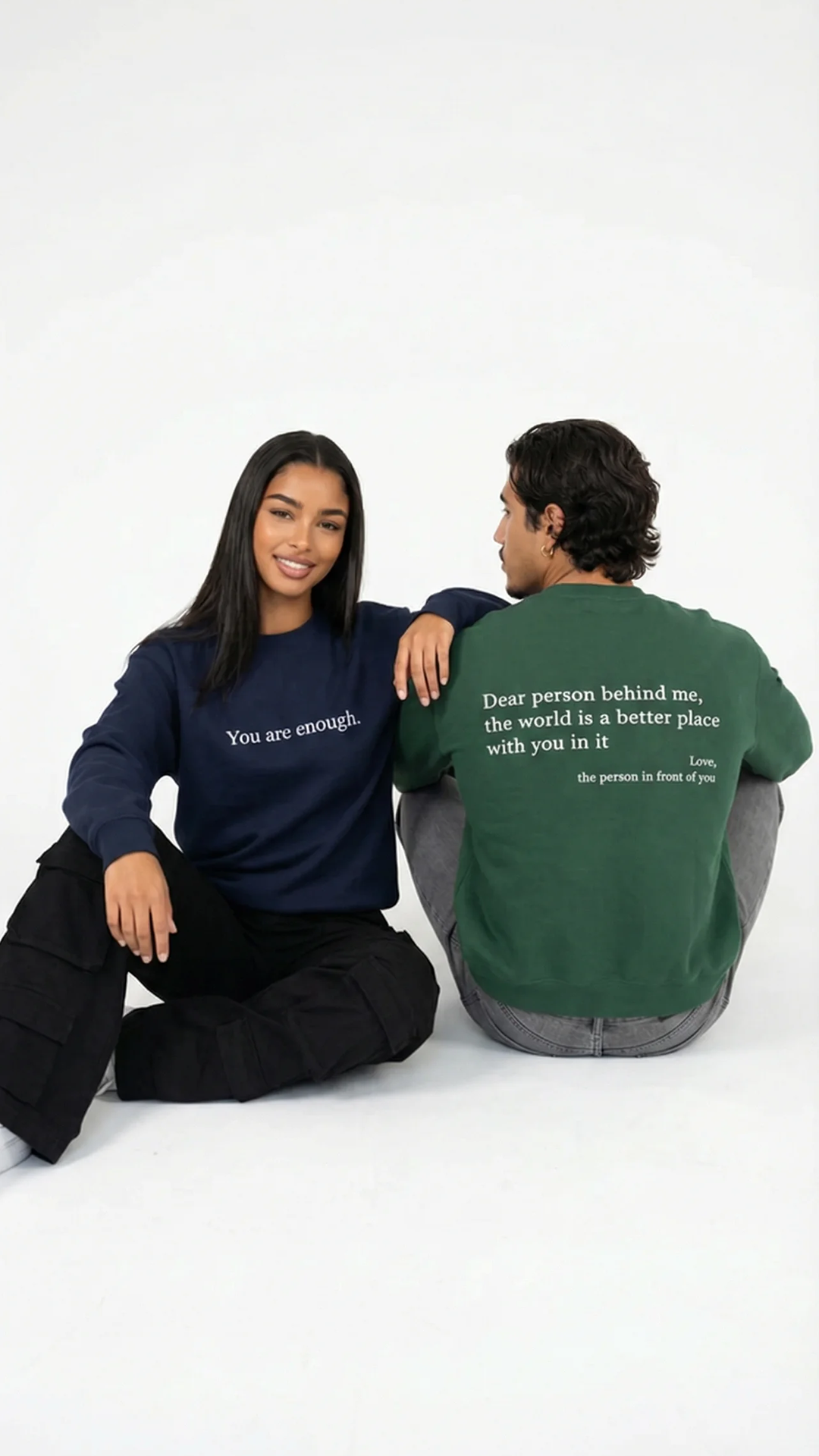 You are enough Crewneck