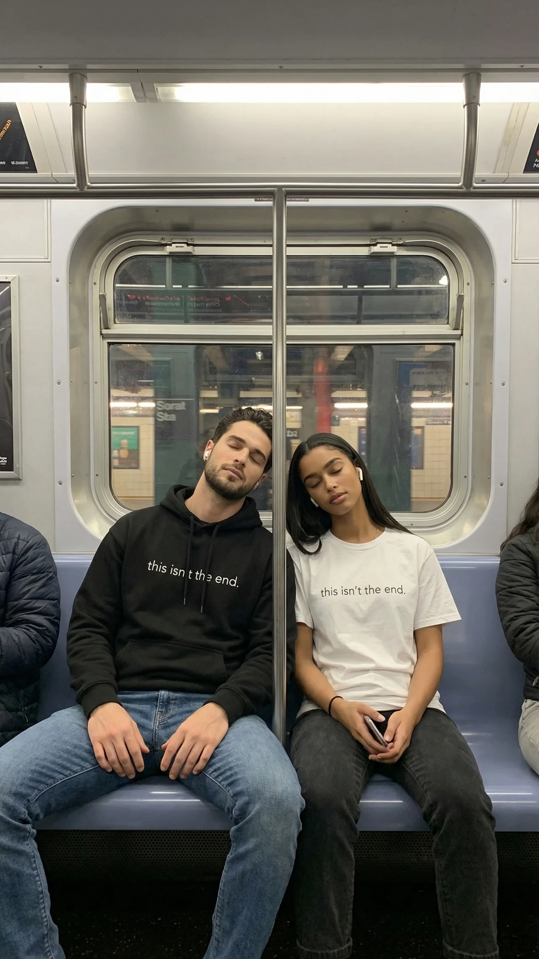 Sudadera con capucha "Este no es el final"
