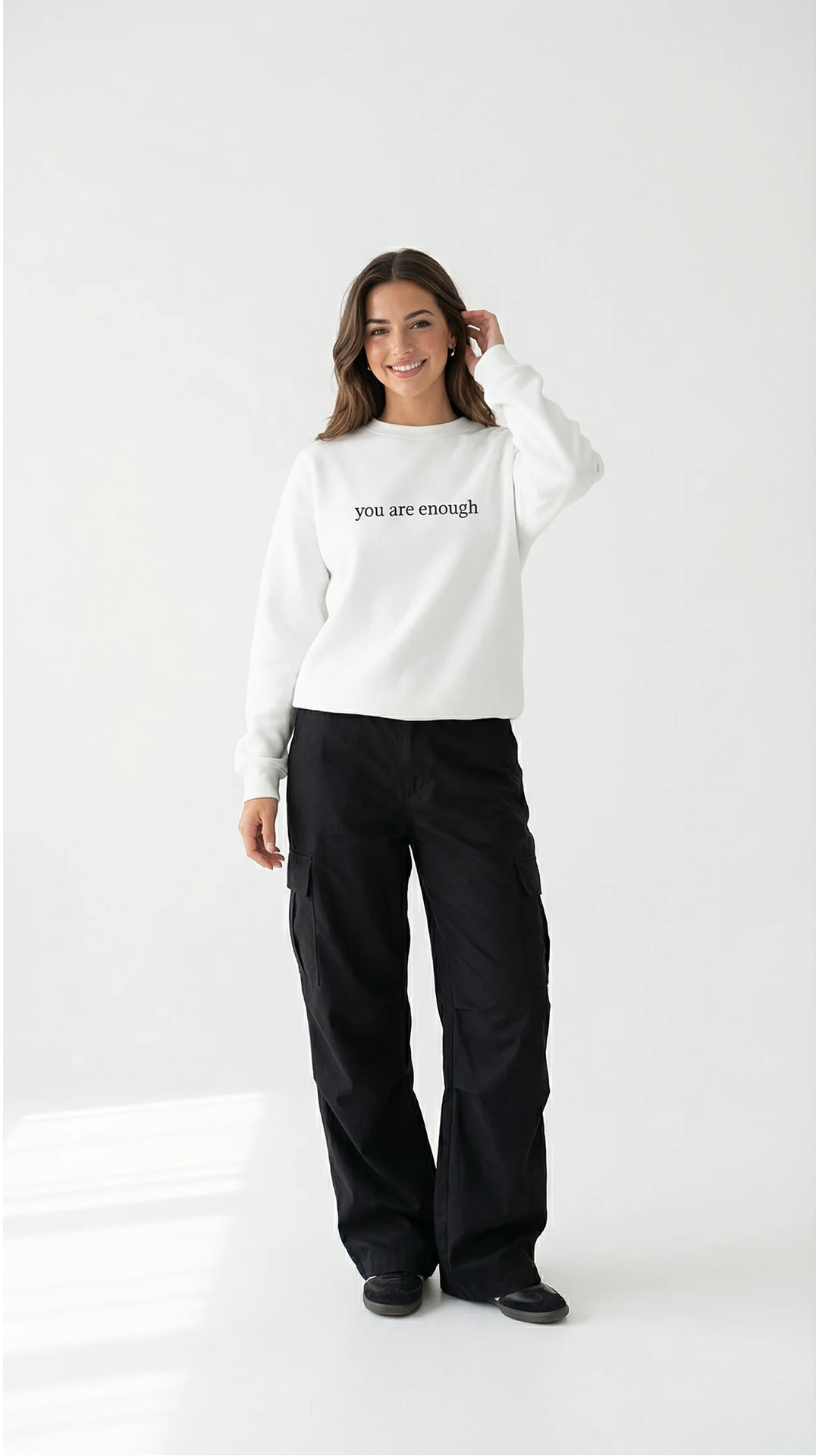 You are enough Crewneck