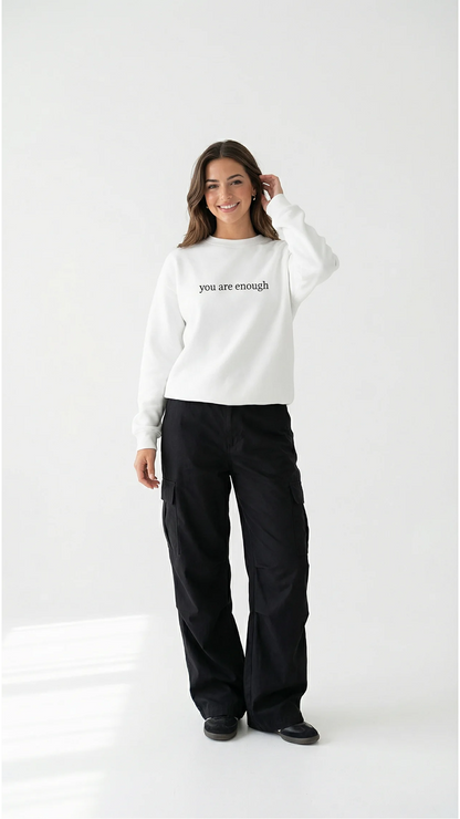 You are enough Crewneck