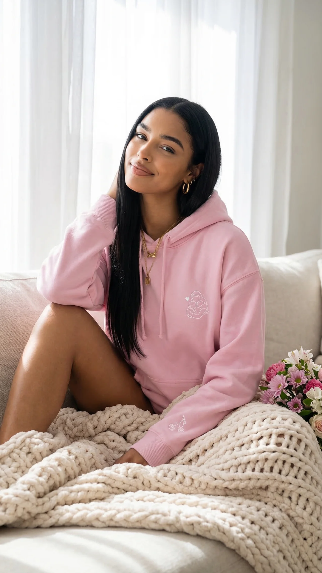 Dear Mother Behind Me (You are enough) Hoodie