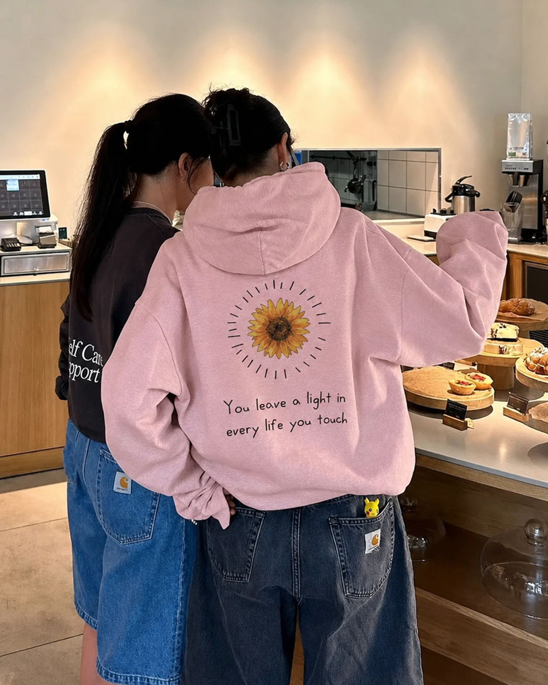 You Leave a Light Hoodie