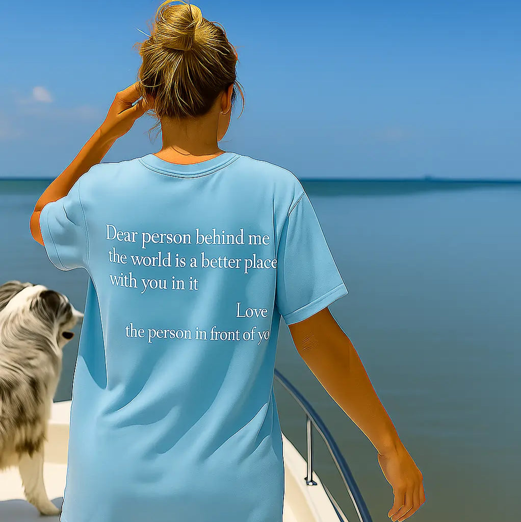 Camiseta Querida Persona Detrás de Mí (Eres suficiente)