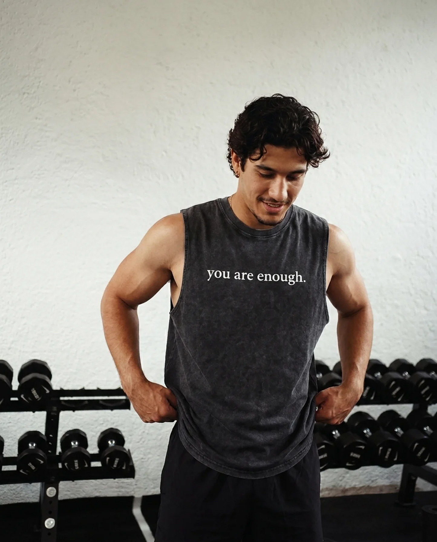 Dear Person Behind Muscle Tee HQ