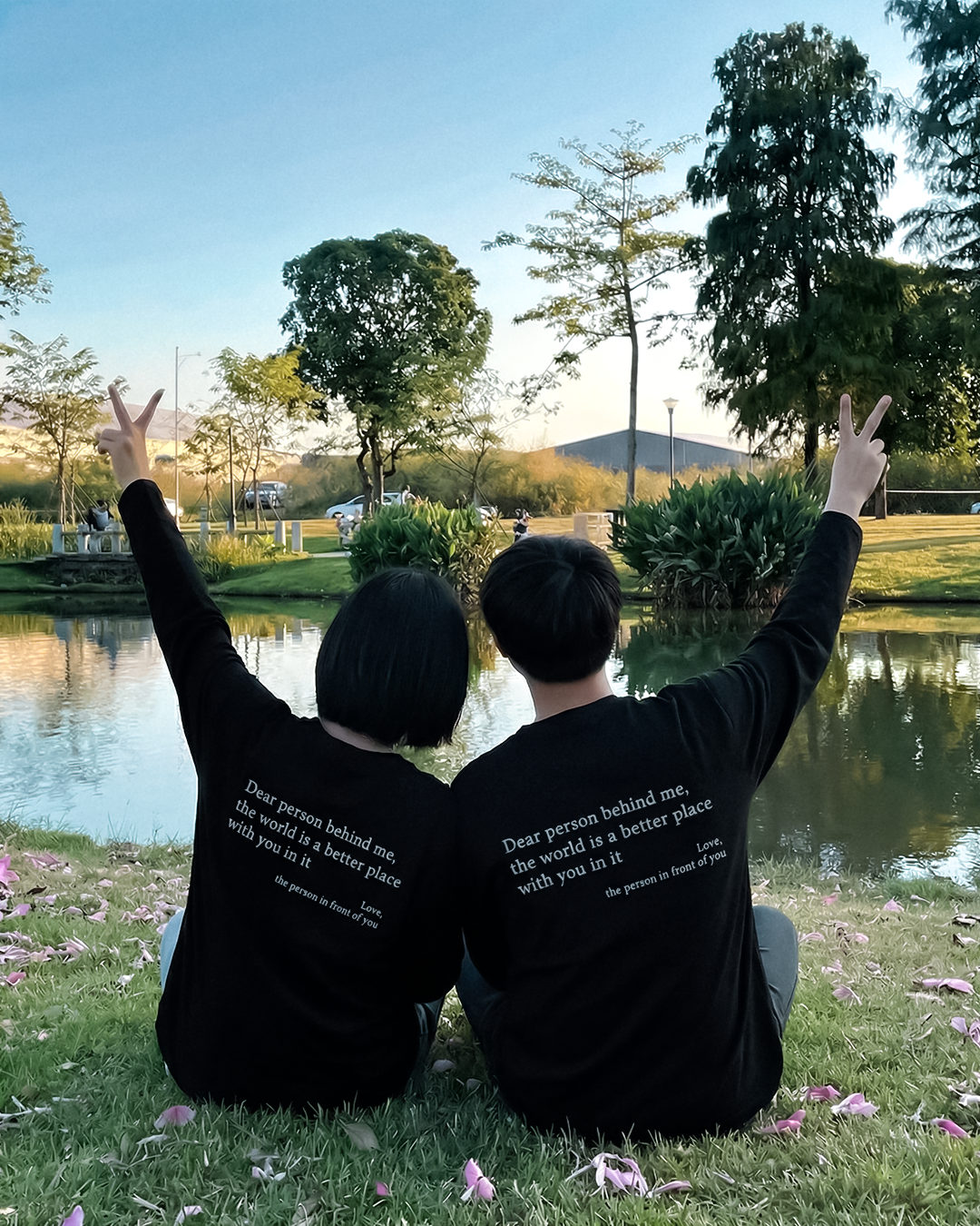 Dear Person Behind Me (You are enough) Long Sleeve Shirt