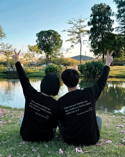 Dear Person Behind Me (You are enough) Long Sleeve Shirt