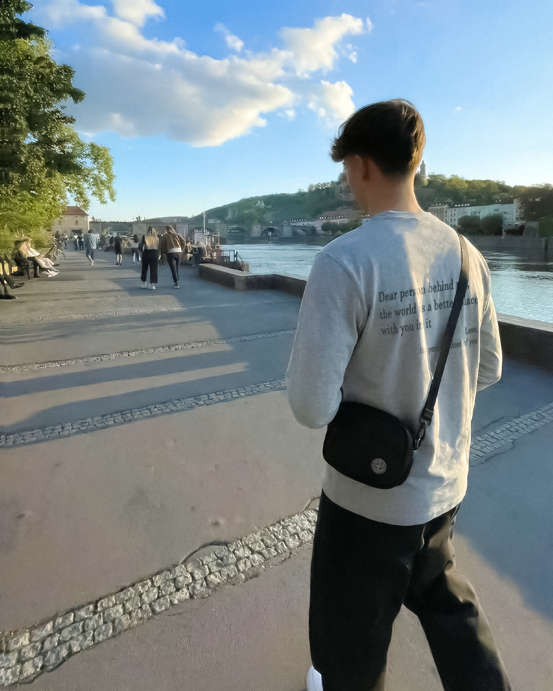 Dear Person Behind Me (You are enough) Long Sleeve Shirt