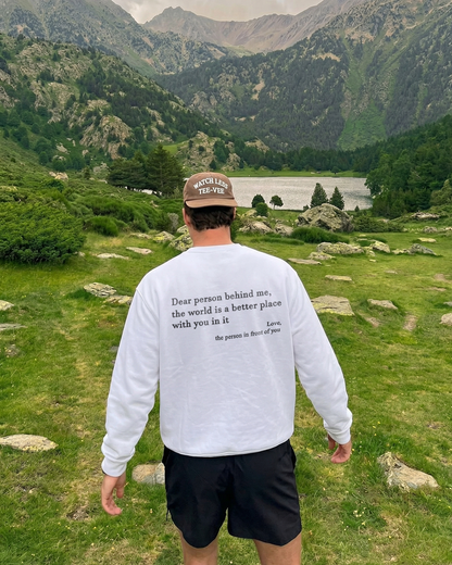 Dear Person Behind Me (You are enough) Long Sleeve Shirt