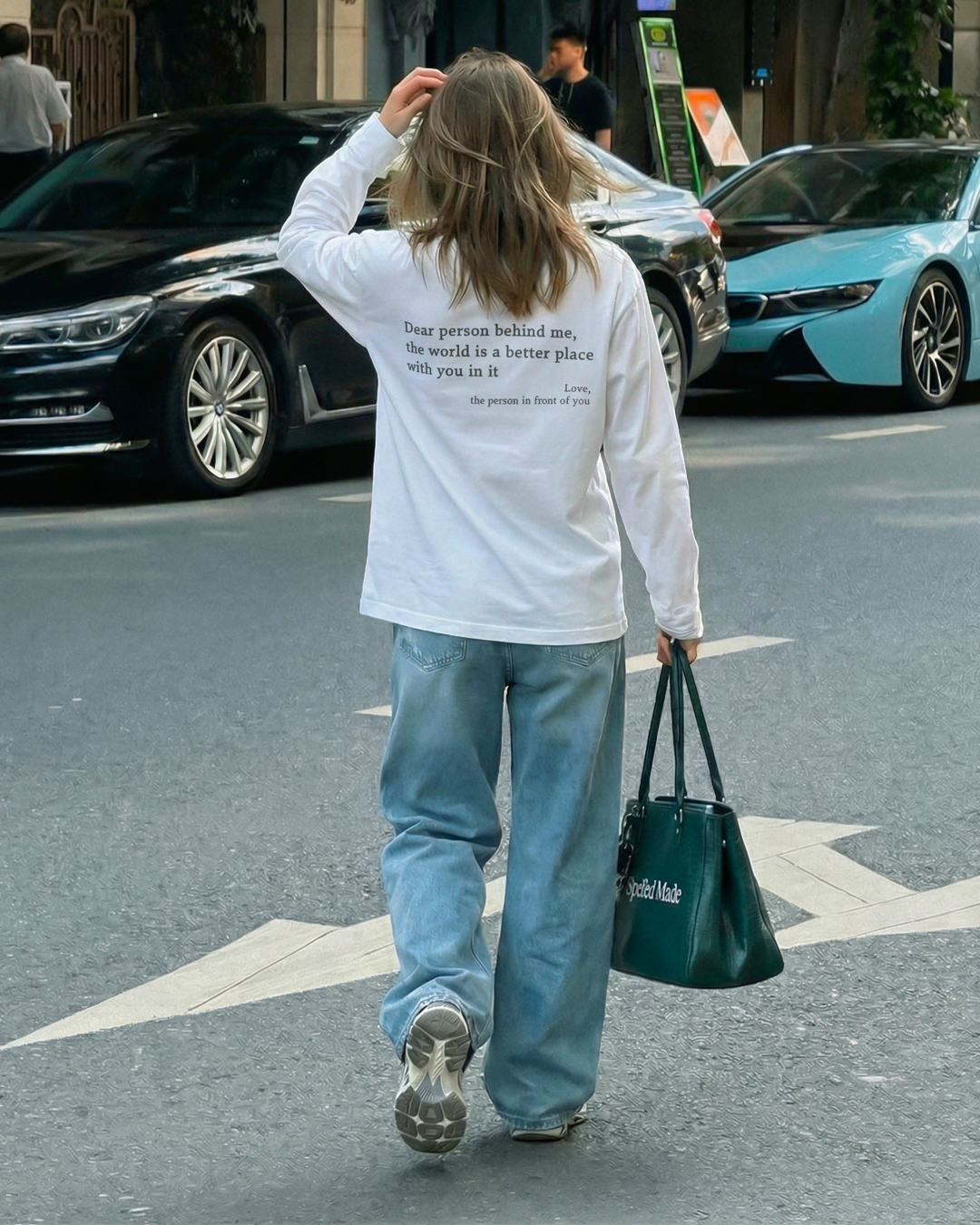 Dear Person Behind Me (You are enough) Long Sleeve Shirt