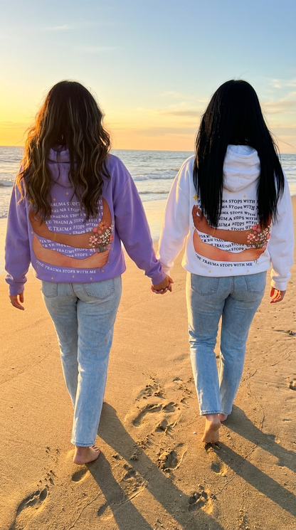 Trauma Stops With Me Hoodie